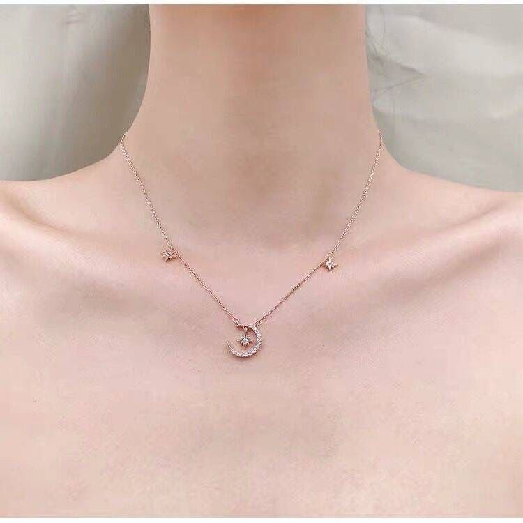 Korean Style Moon Necklace
