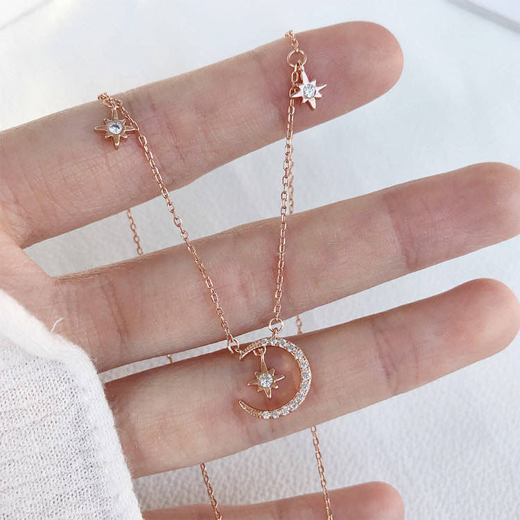 Korean Style Moon Necklace
