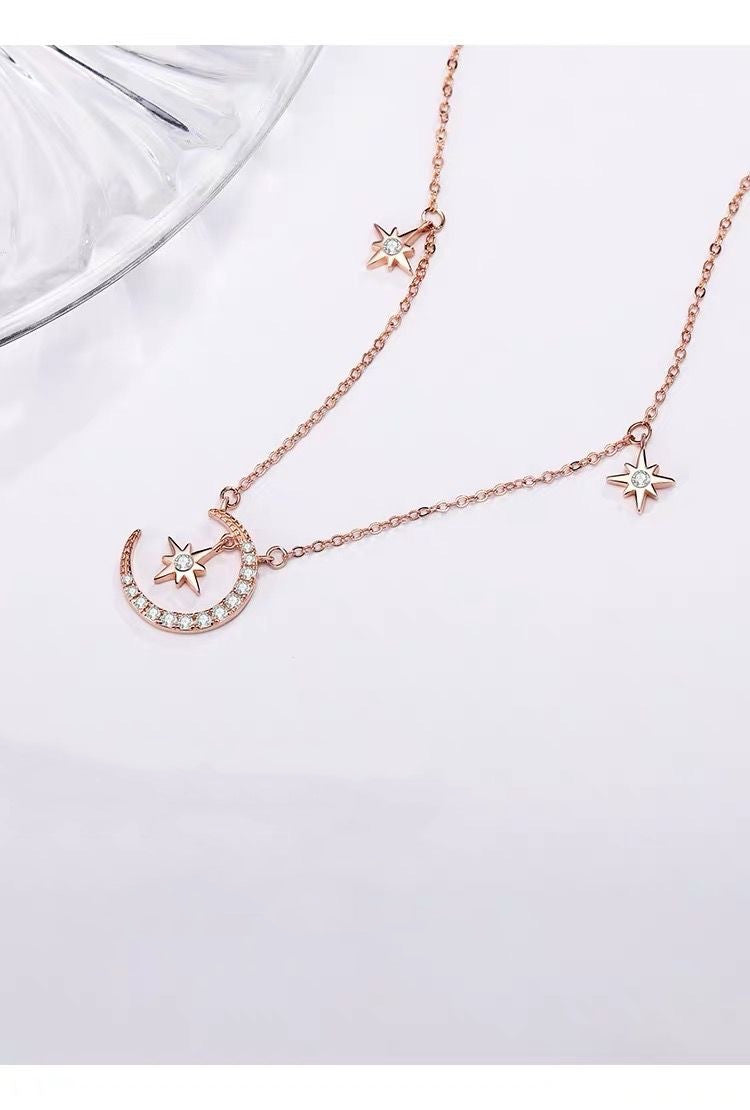 Korean Style Moon Necklace