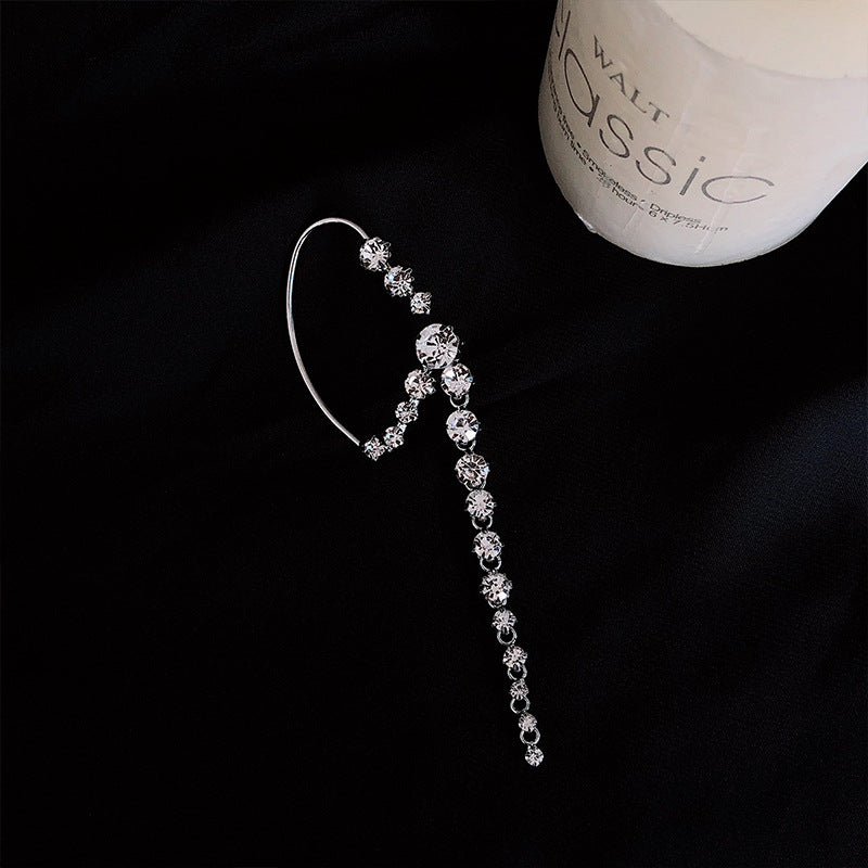 Korean long style earrings