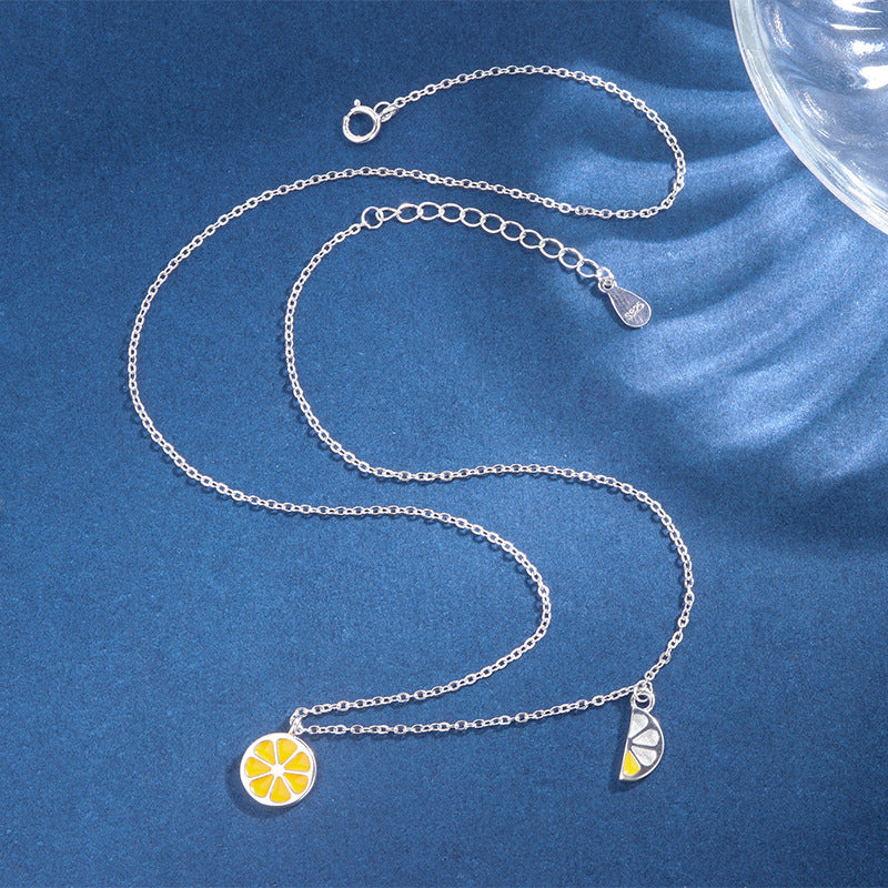 Japanese Style Lemon Necklace