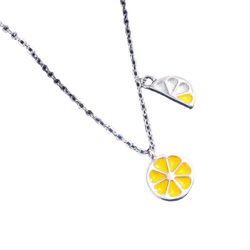 Japanese Style Lemon Necklace