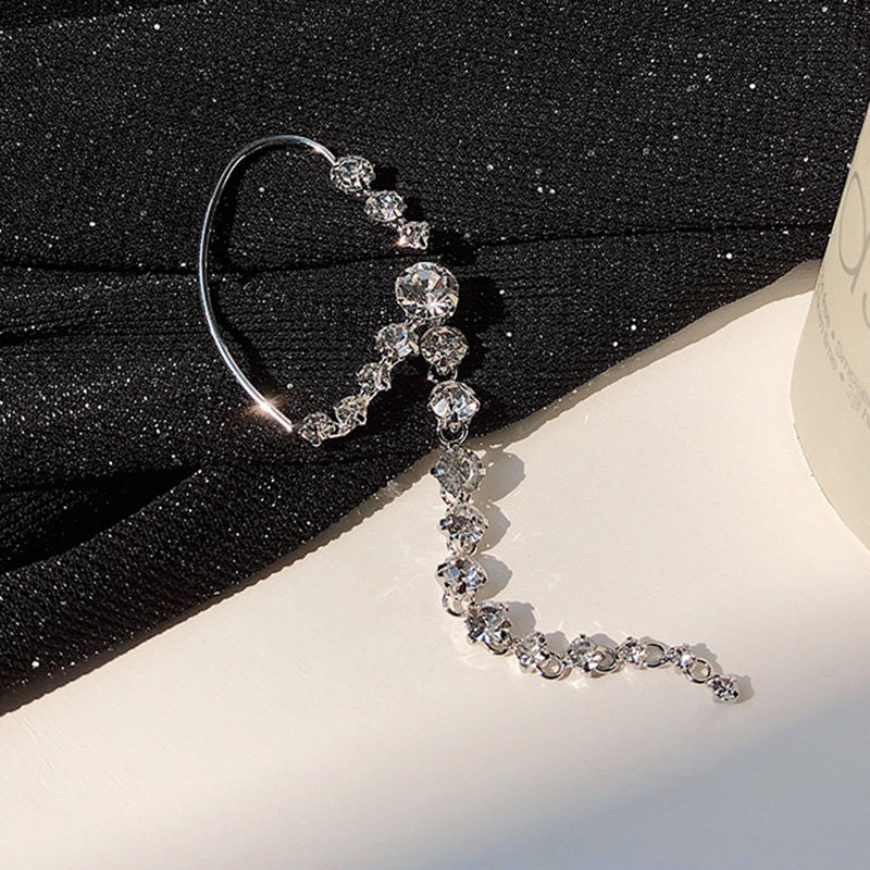 Korean long style earrings