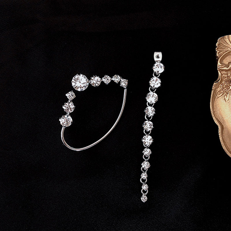 Korean long style earrings