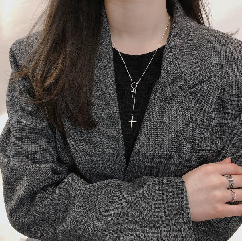 Korean Style Cross Pendant