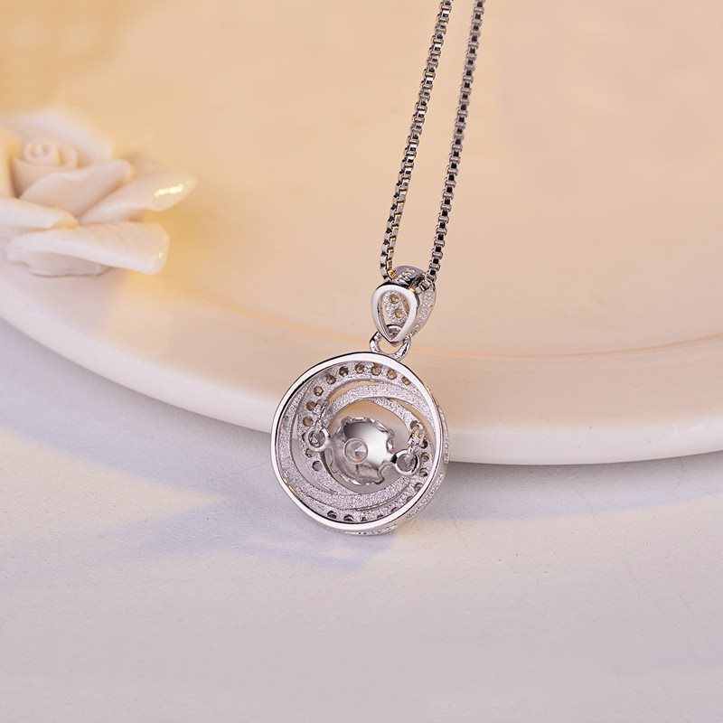 Japanese Style Rose Pendant
