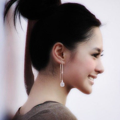 Korean Style Crystal Earrings