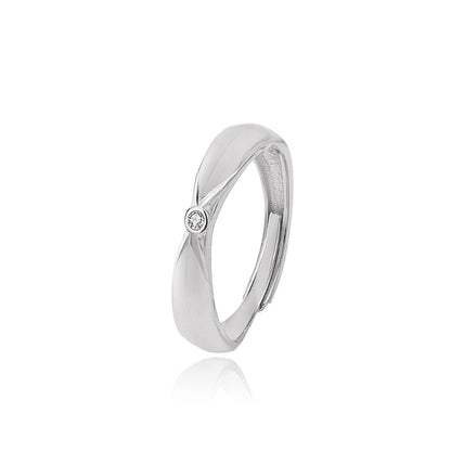 Sterling Silver Couple Ring
