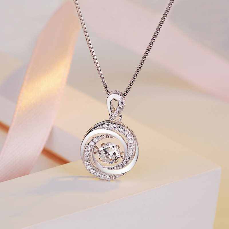 Japanese Style Rose Pendant