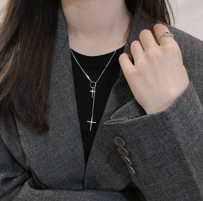 Korean Style Cross Pendant