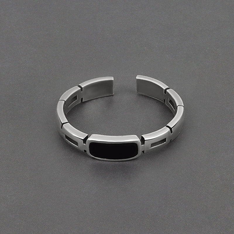 Vintage Geometric Adjustable Ring