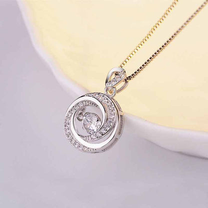 Japanese Style Rose Pendant