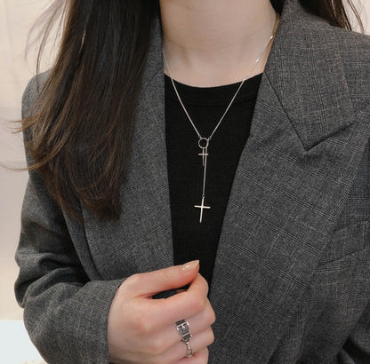 Korean Style Cross Pendant