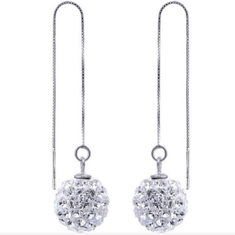 Korean Style Crystal Earrings