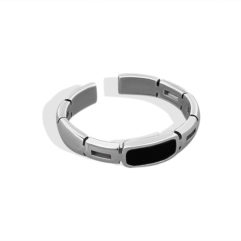 Vintage Geometric Adjustable Ring